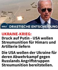 Ukrainekrieg - USA - Ukrainekrieg - Waffen der USA